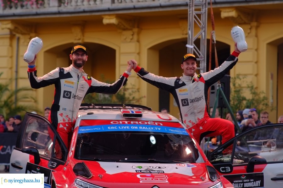 Rally Nyíregyháza 2023 - díjkiosztó