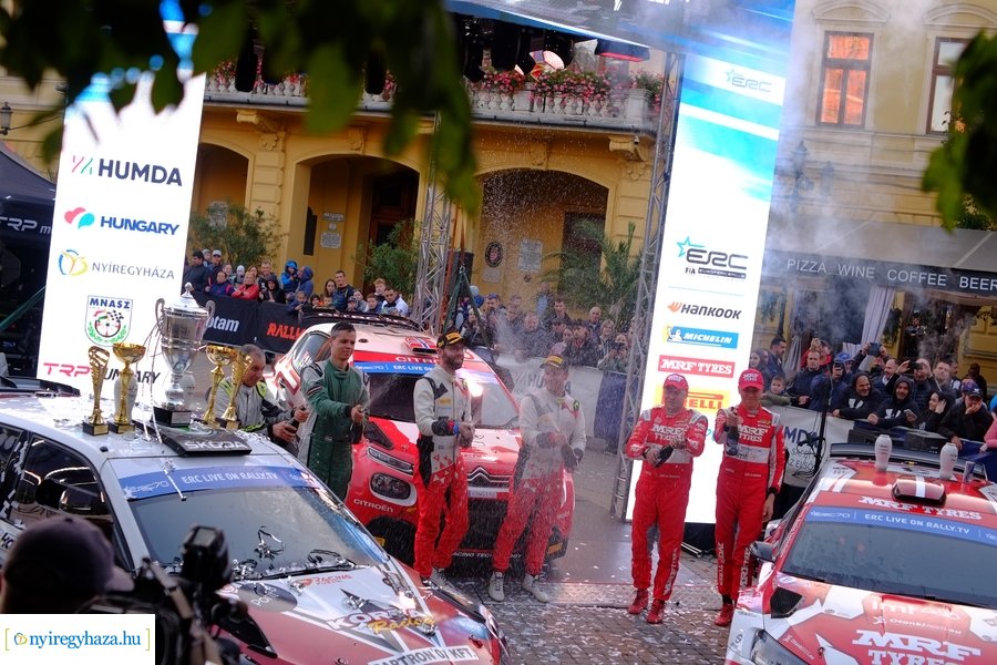 Rally Nyíregyháza 2023 - díjkiosztó