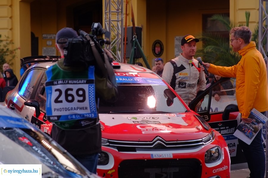 Rally Nyíregyháza 2023 - díjkiosztó