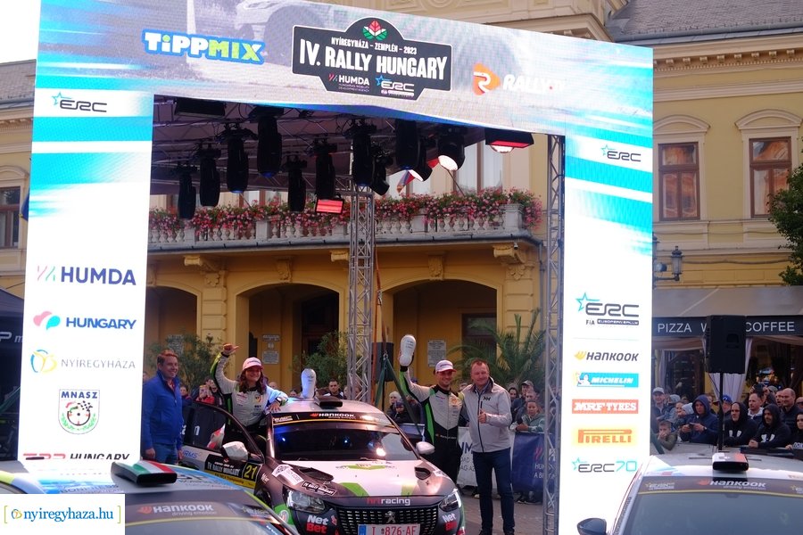 Rally Nyíregyháza 2023 - díjkiosztó