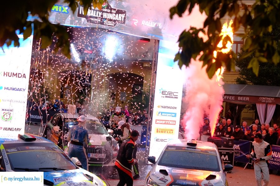 Rally Nyíregyháza 2023 - díjkiosztó