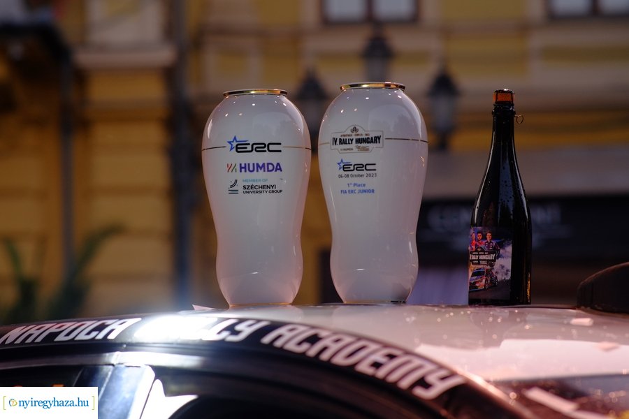 Rally Nyíregyháza 2023 - díjkiosztó