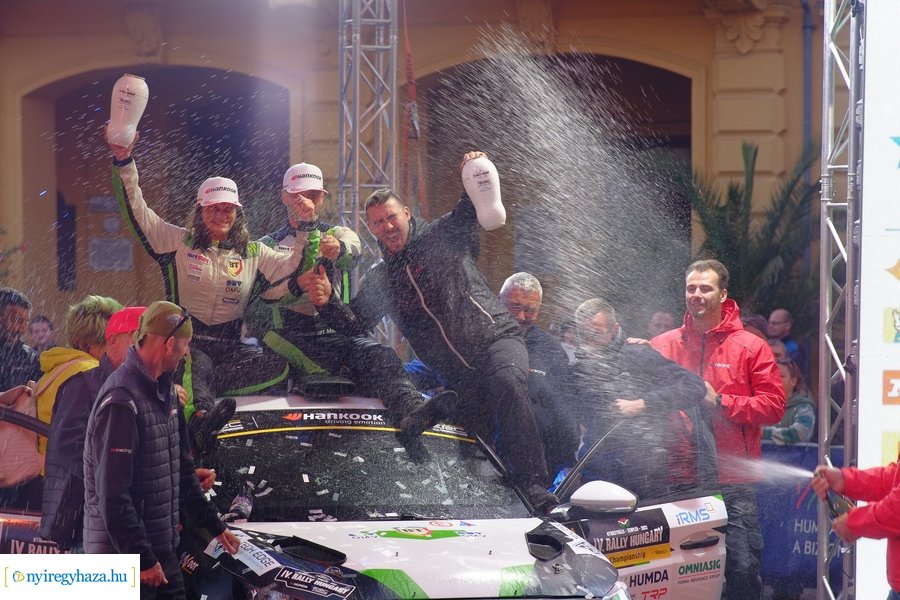 Rally Nyíregyháza 2023 - díjkiosztó