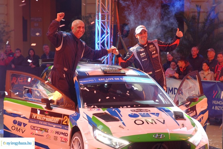 Rally Nyíregyháza 2023 - díjkiosztó