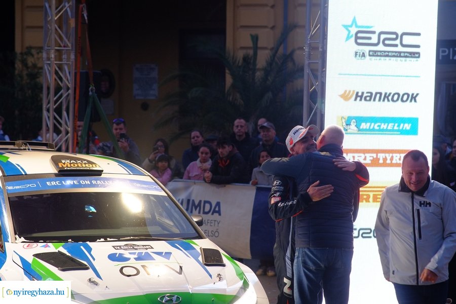 Rally Nyíregyháza 2023 - díjkiosztó