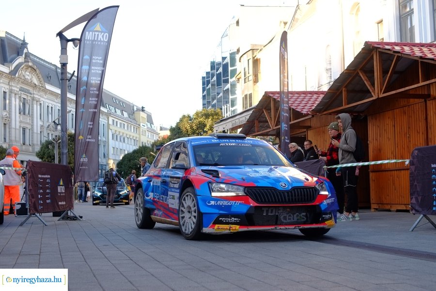 Rally Nyíregyháza 2023 - díjkiosztó