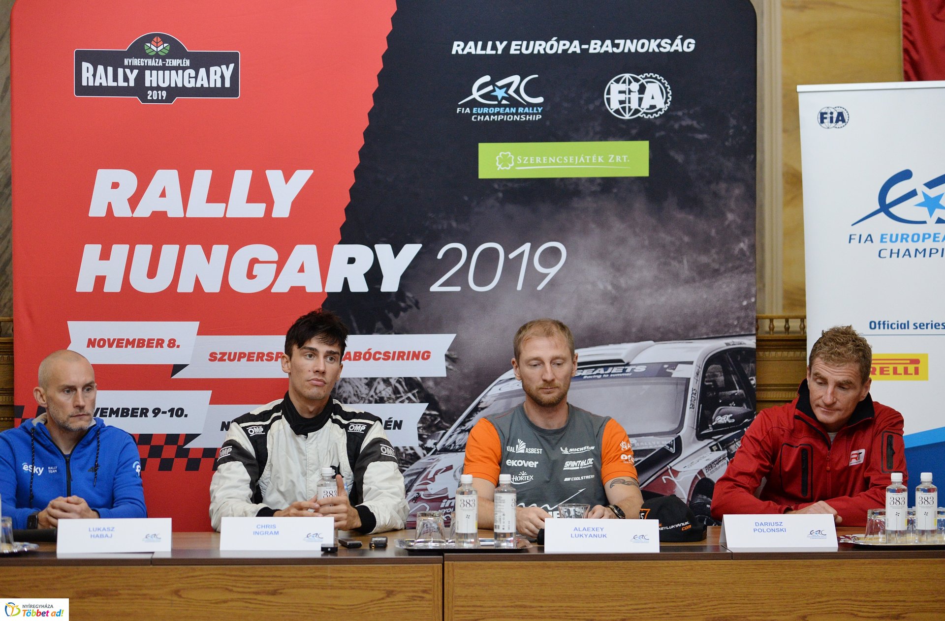 Rally sajtótájékoztató a Városházán