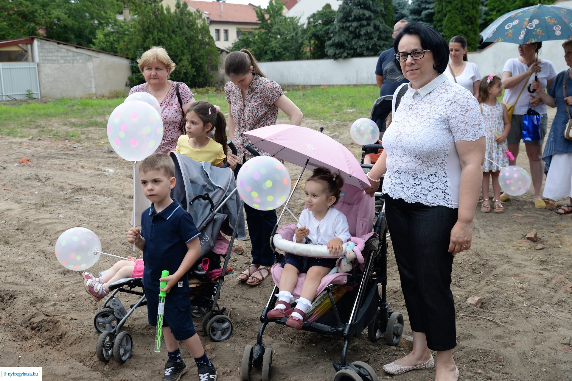 Református óvoda alapkőletétel a Deák Ferenc utcán