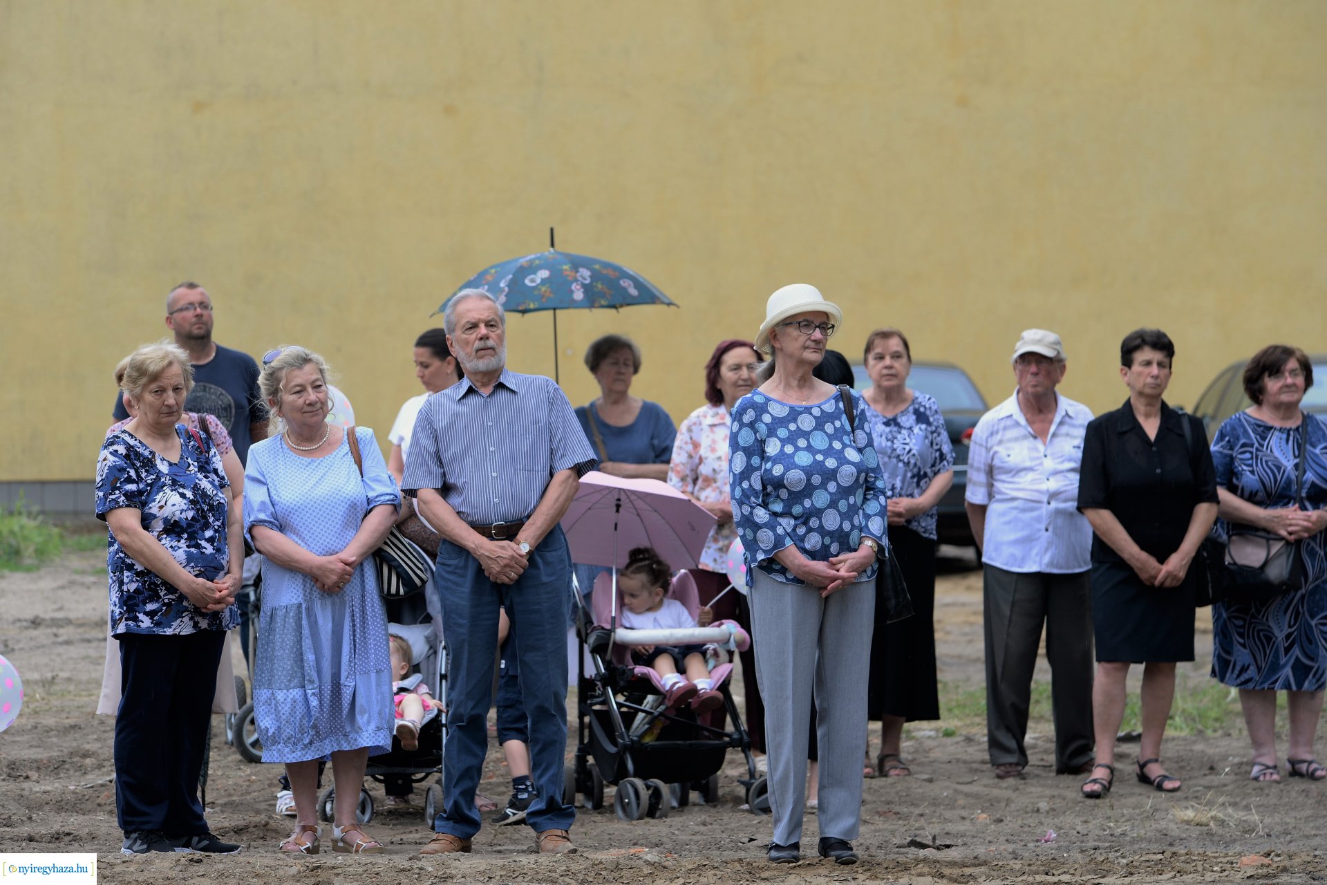 Református óvoda alapkőletétel a Deák Ferenc utcán