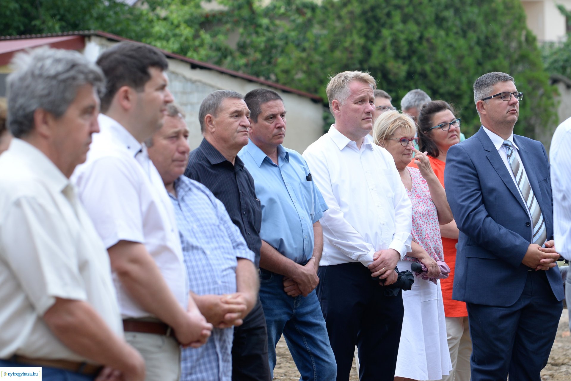 Református óvoda alapkőletétel a Deák Ferenc utcán