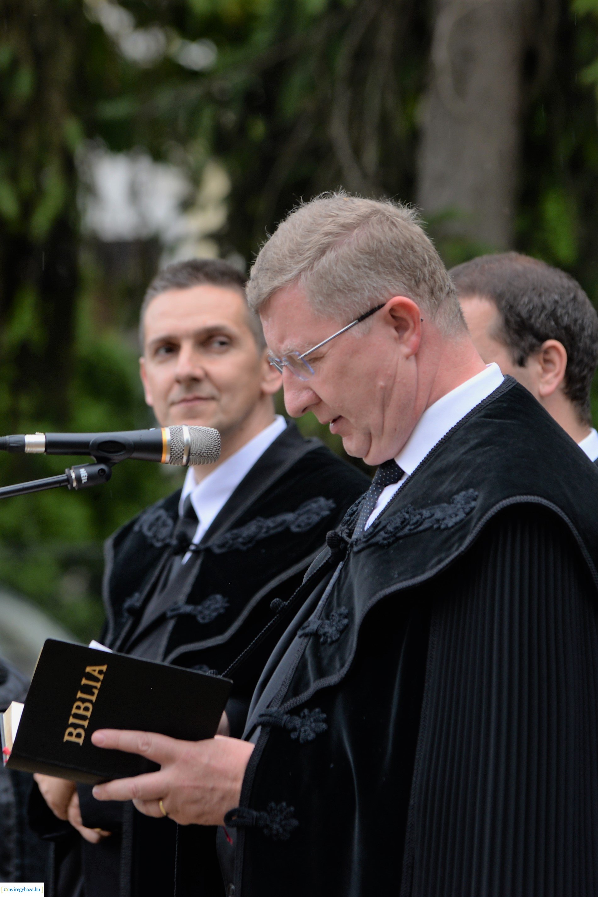 Református óvoda alapkőletétel a Deák Ferenc utcán