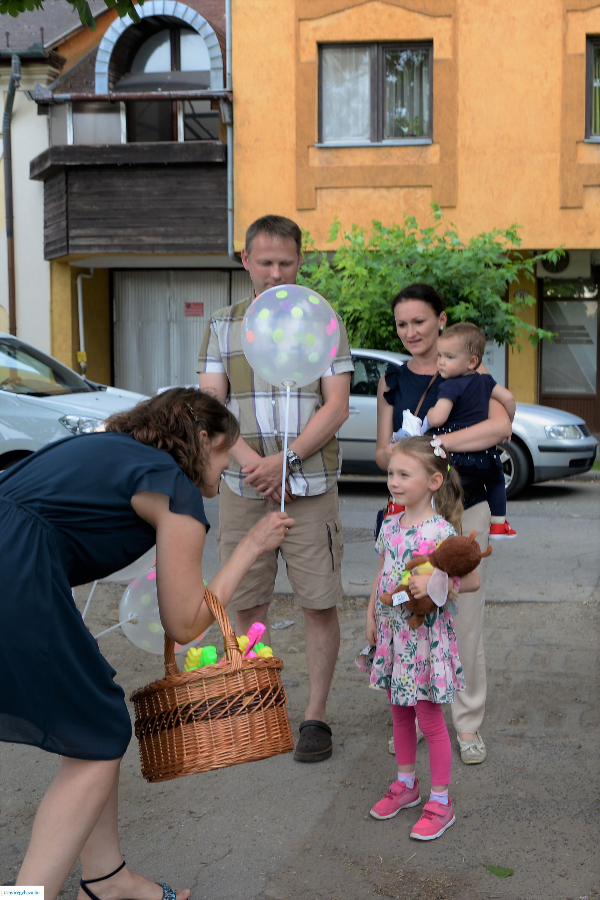Református óvoda alapkőletétel a Deák Ferenc utcán