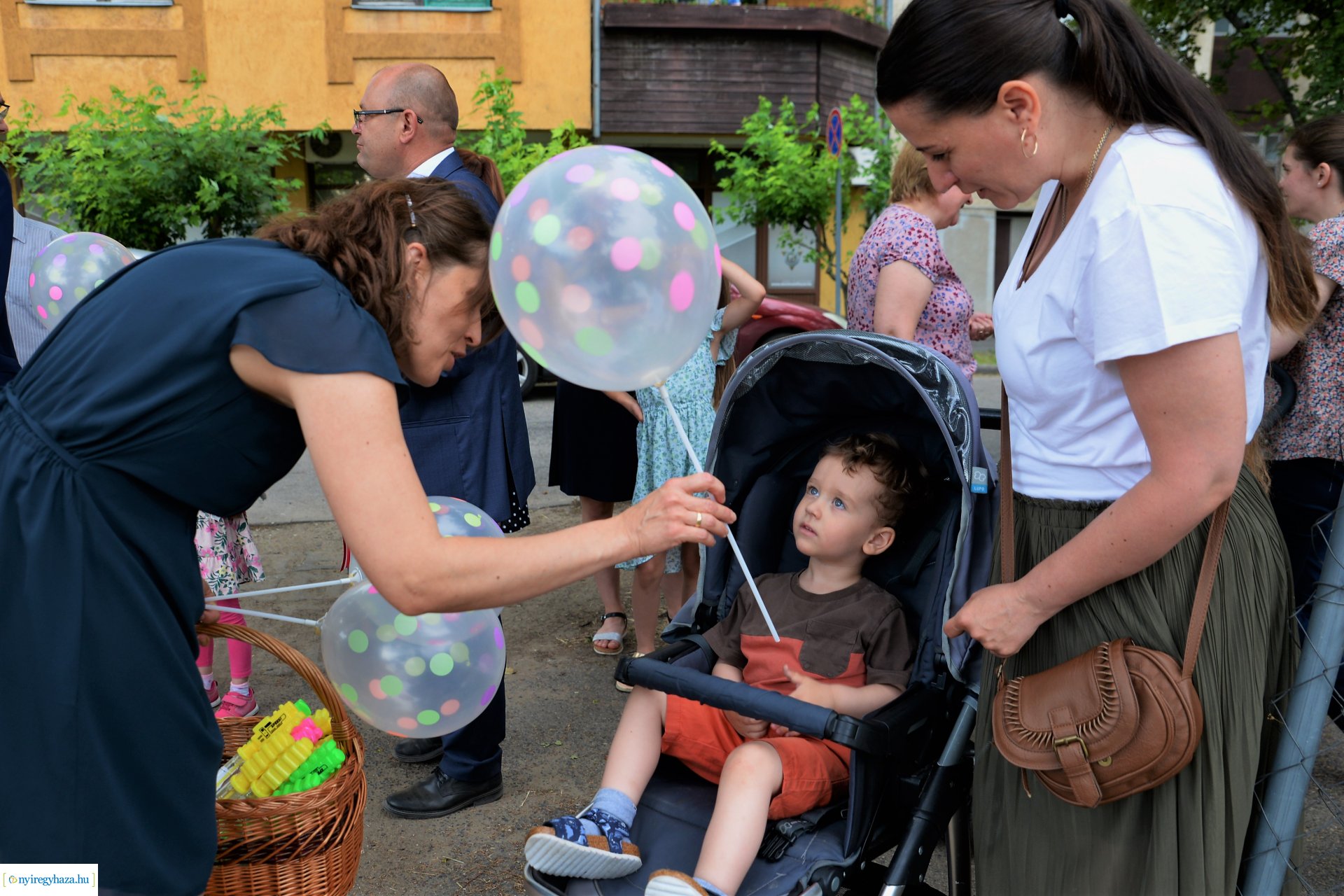 Református óvoda alapkőletétel a Deák Ferenc utcán