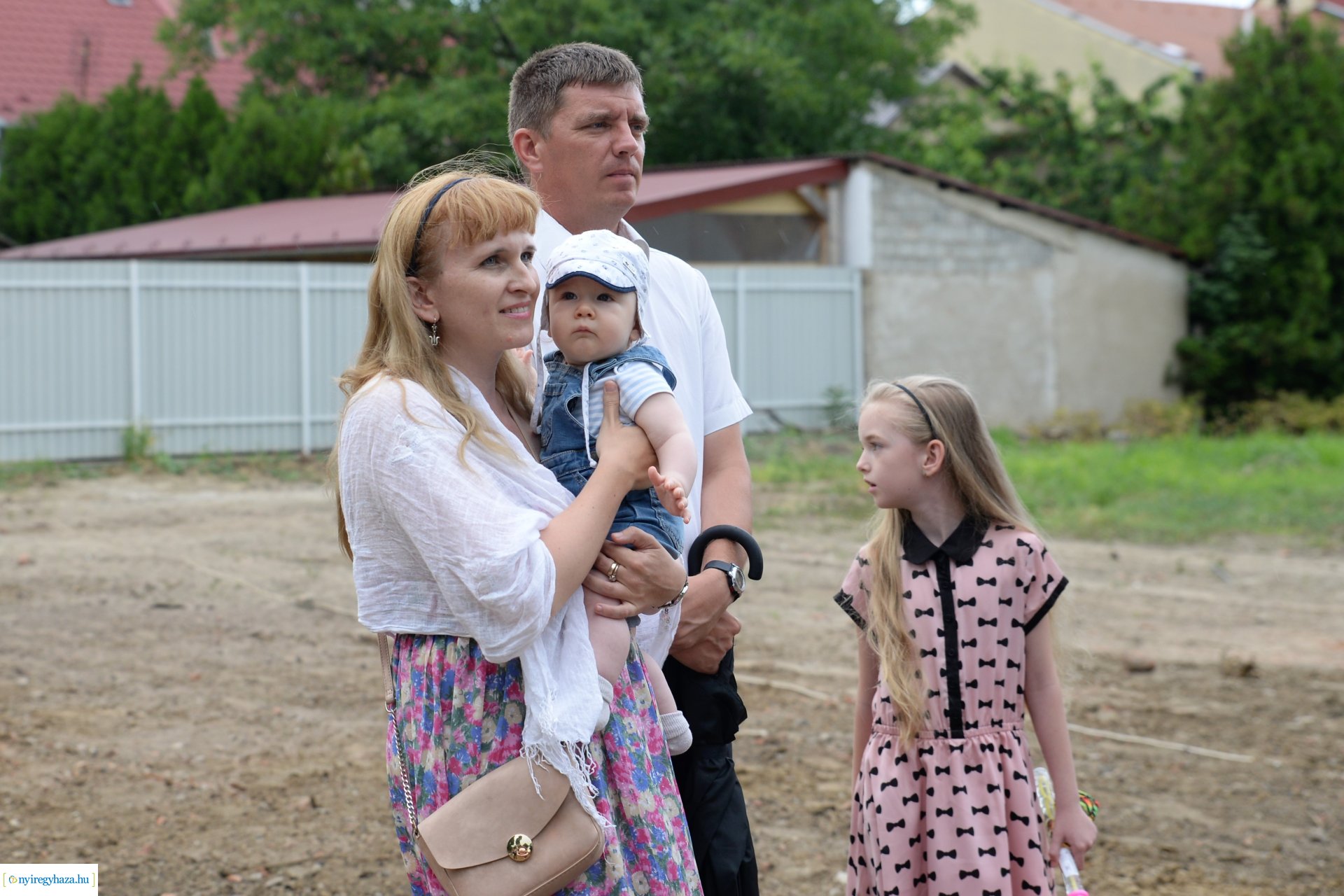 Református óvoda alapkőletétel a Deák Ferenc utcán