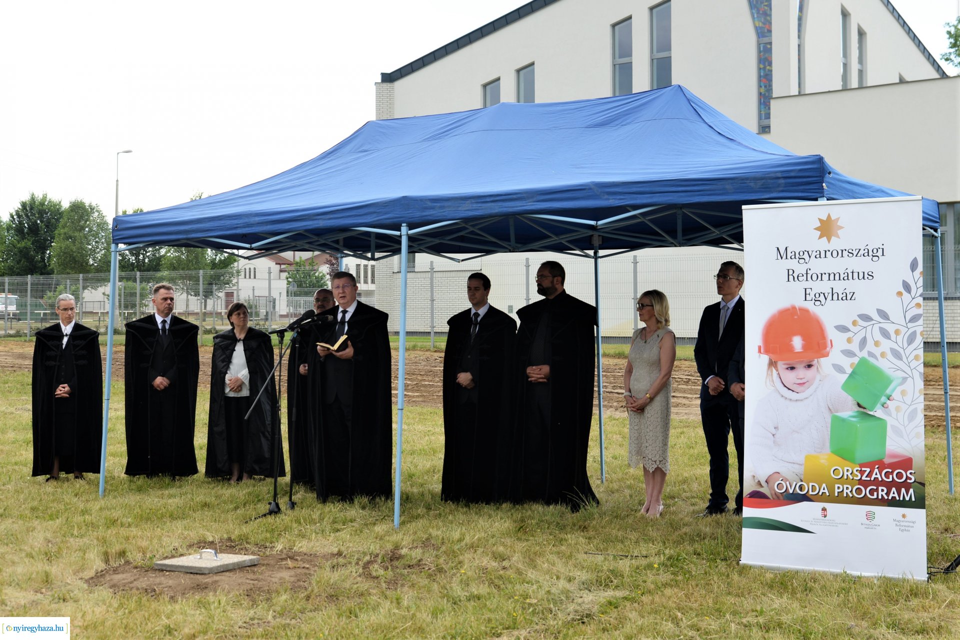 Református óvoda alapkőletétel Örökösföldön