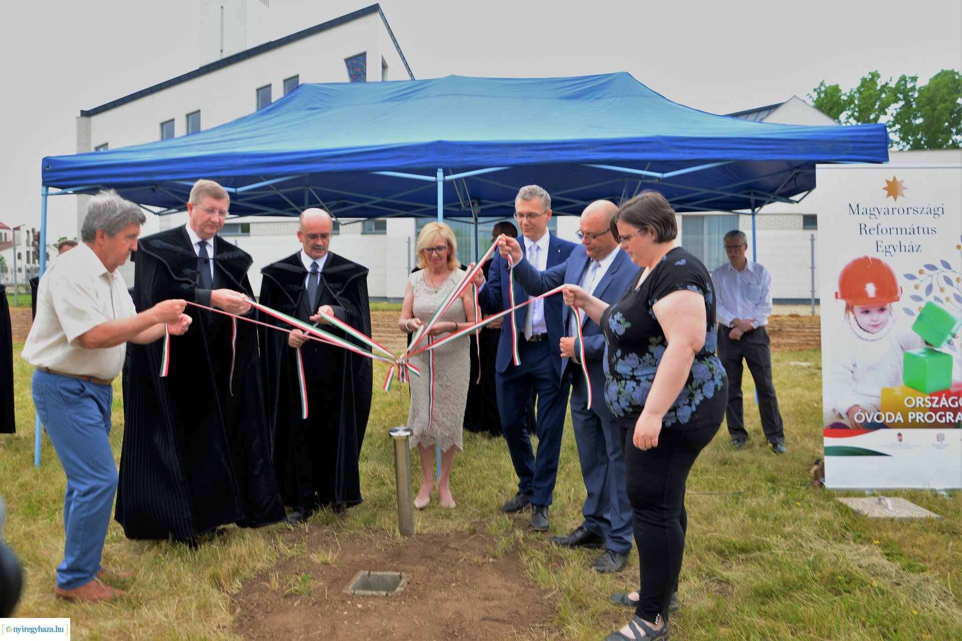 Református óvoda alapkőletétel Örökösföldön