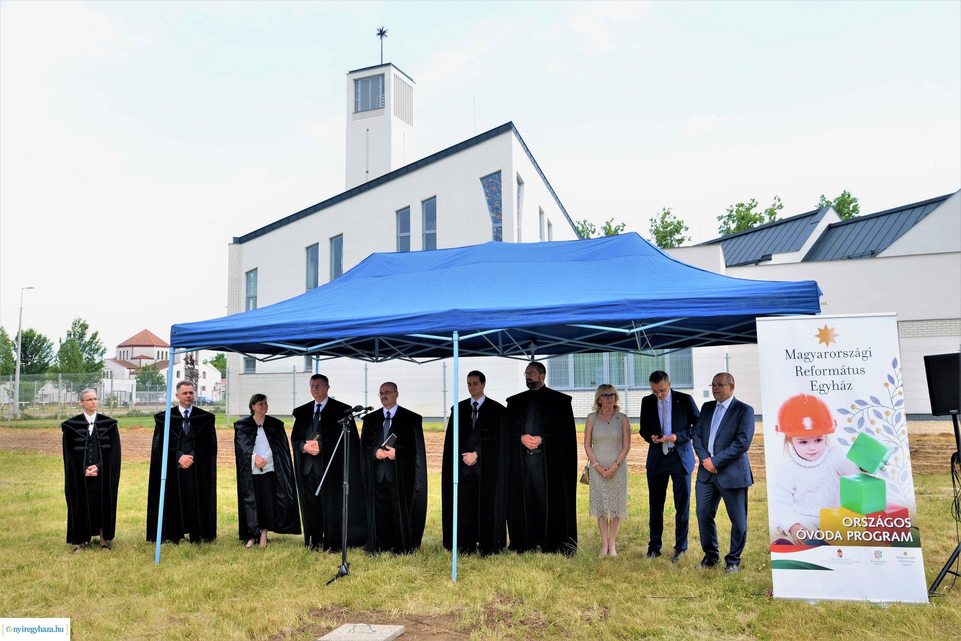 Református óvoda alapkőletétel Örökösföldön