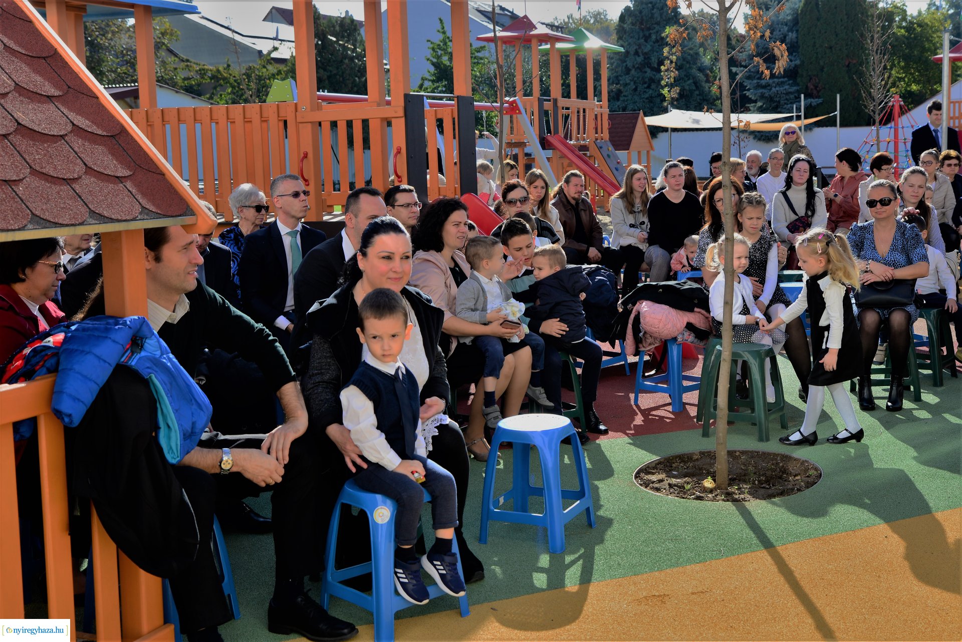 Református óvoda átadó ünnepsége a Kiss Ernő utcán