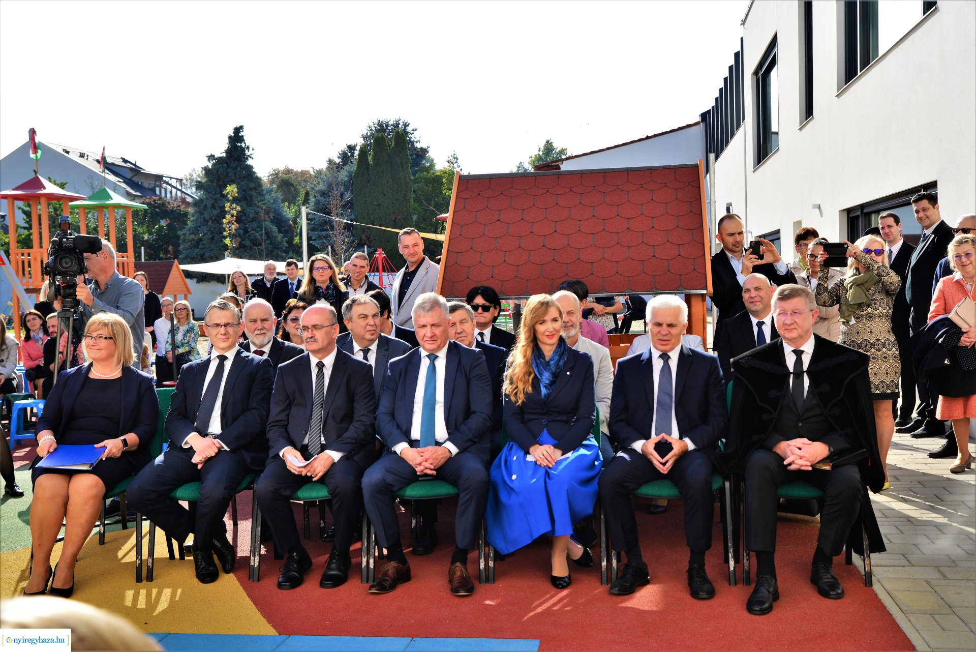 Református óvoda átadó ünnepsége a Kiss Ernő utcán