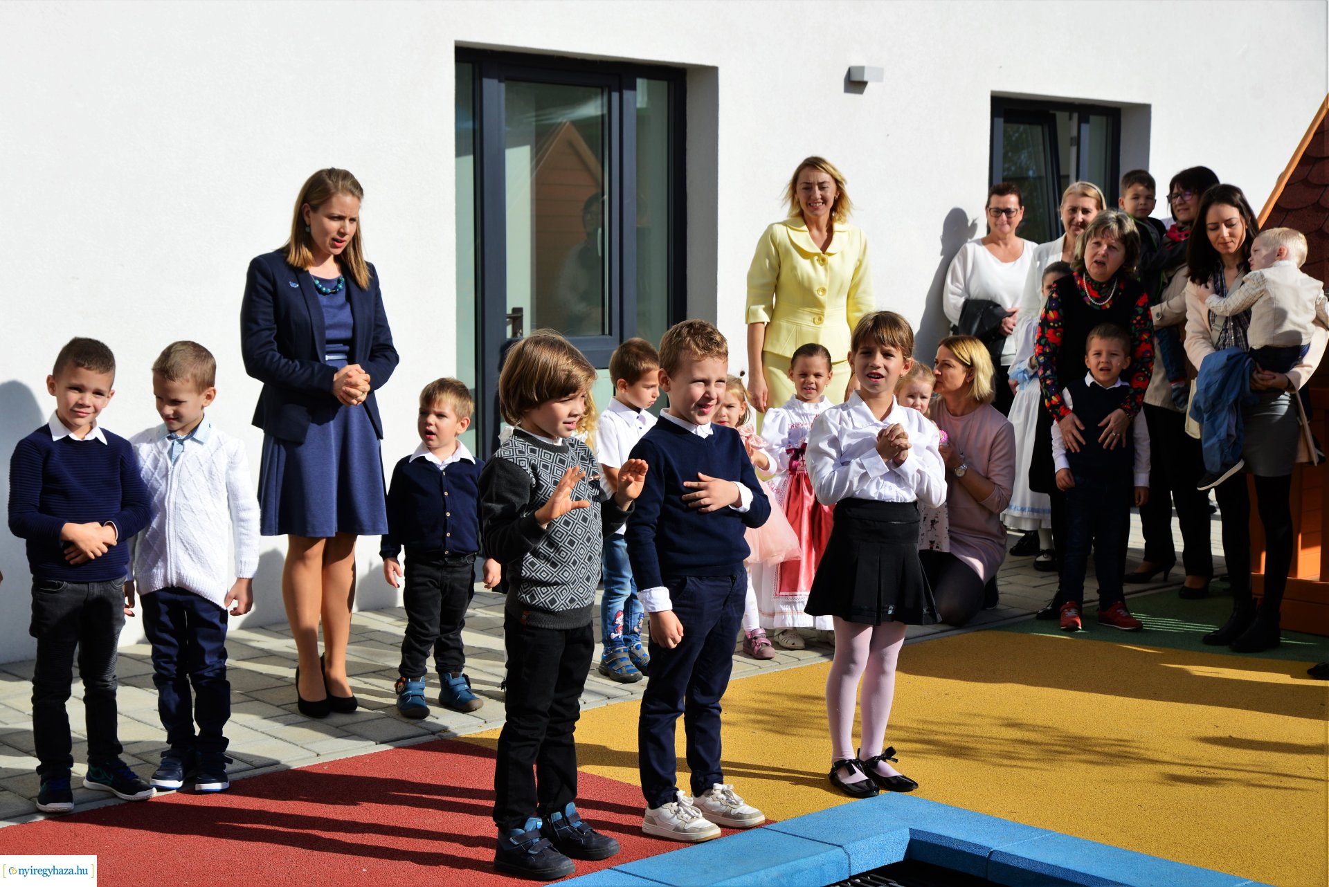 Református óvoda átadó ünnepsége a Kiss Ernő utcán