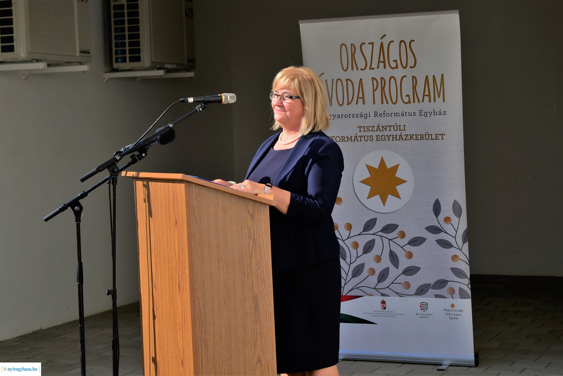 Református óvoda átadó ünnepsége a Kiss Ernő utcán