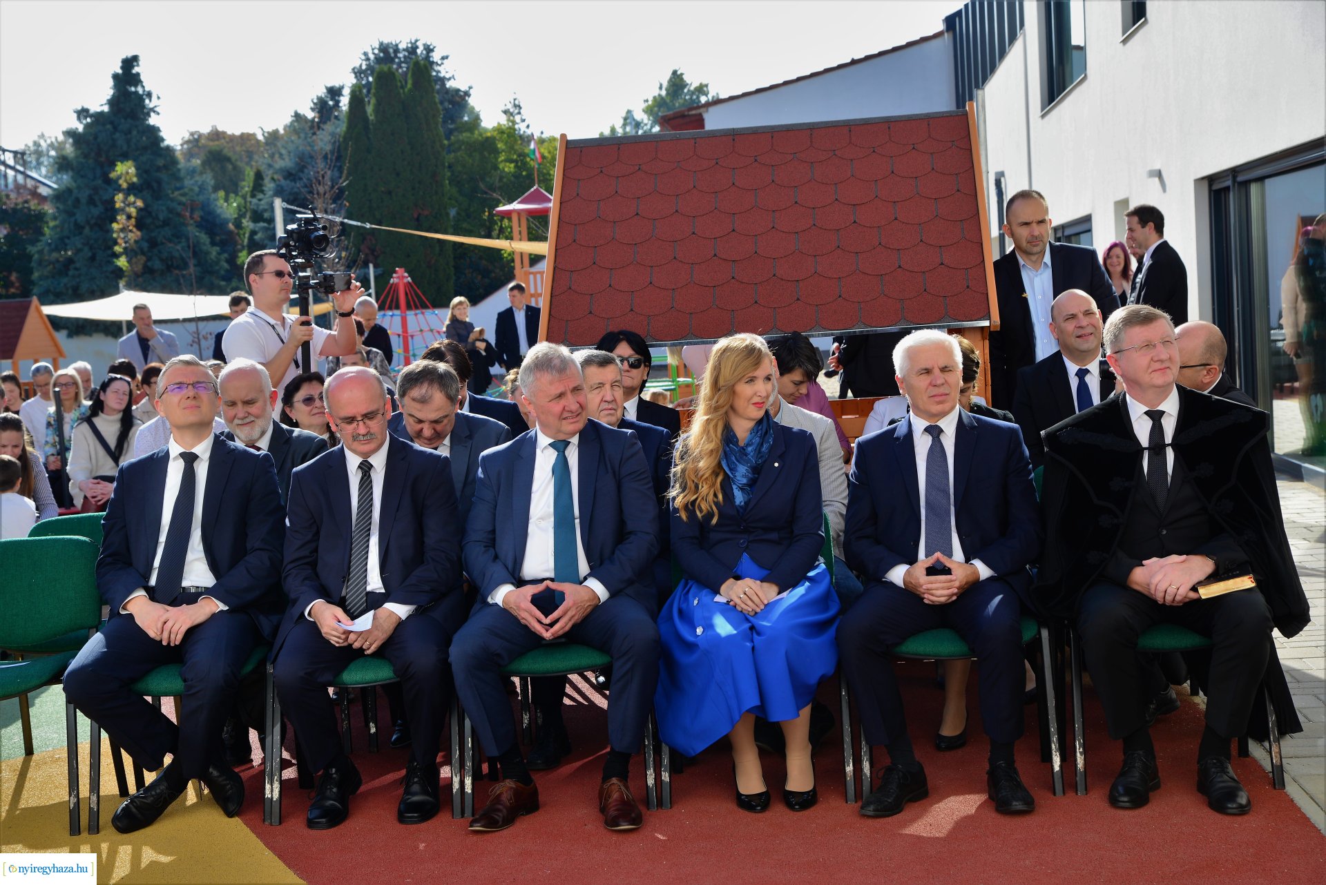 Református óvoda átadó ünnepsége a Kiss Ernő utcán