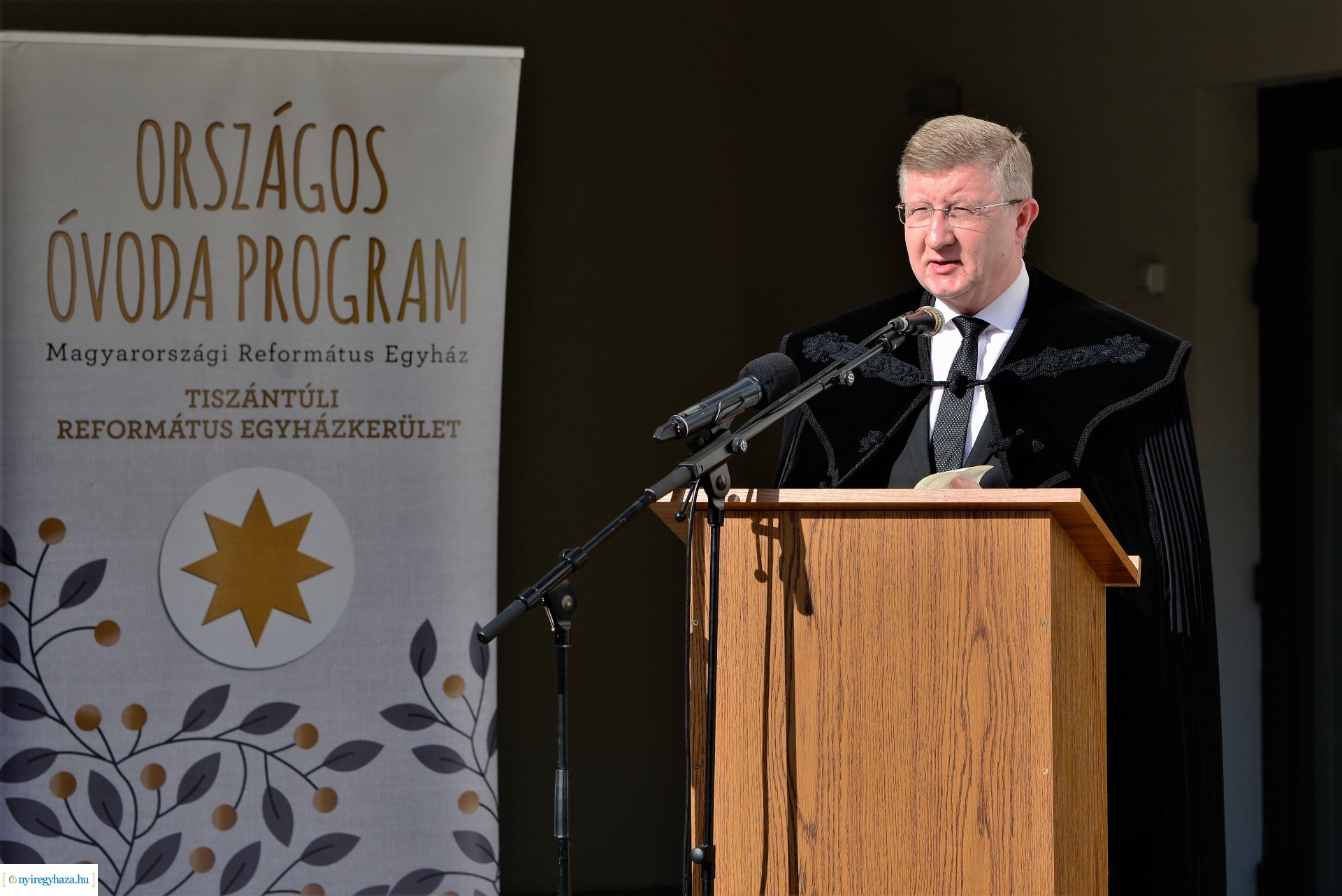 Református óvoda átadó ünnepsége a Kiss Ernő utcán