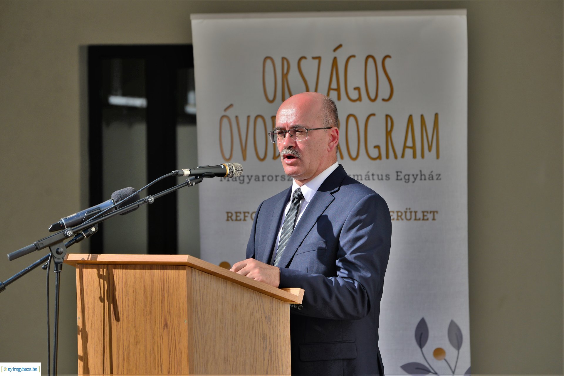 Református óvoda átadó ünnepsége a Kiss Ernő utcán