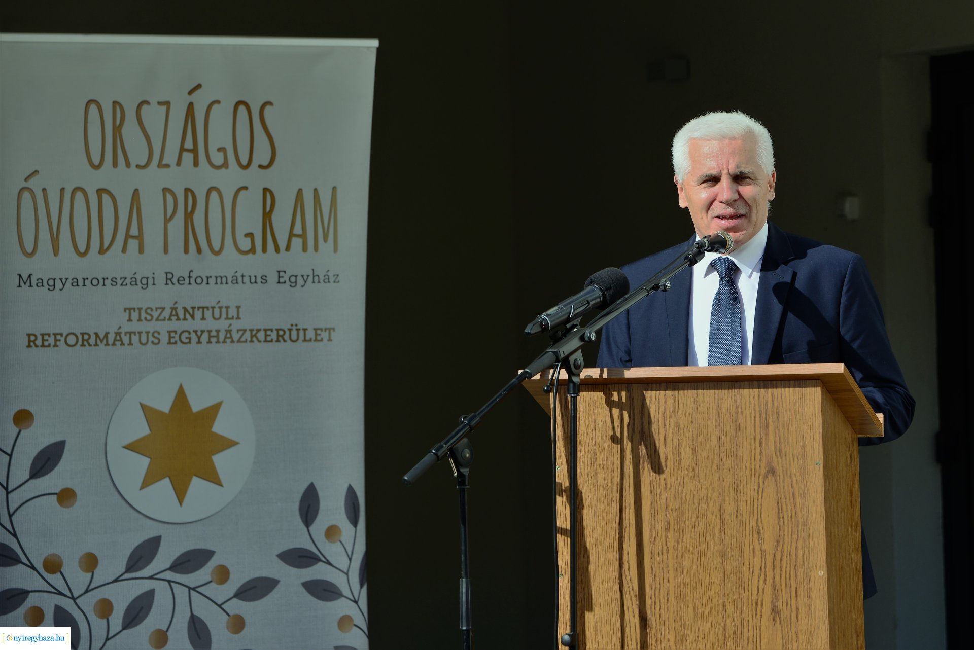 Református óvoda átadó ünnepsége a Kiss Ernő utcán