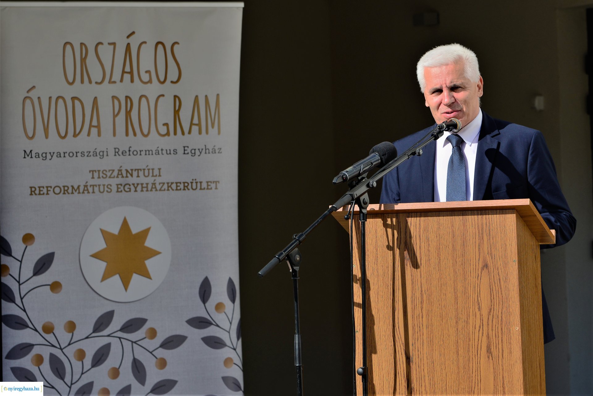 Református óvoda átadó ünnepsége a Kiss Ernő utcán