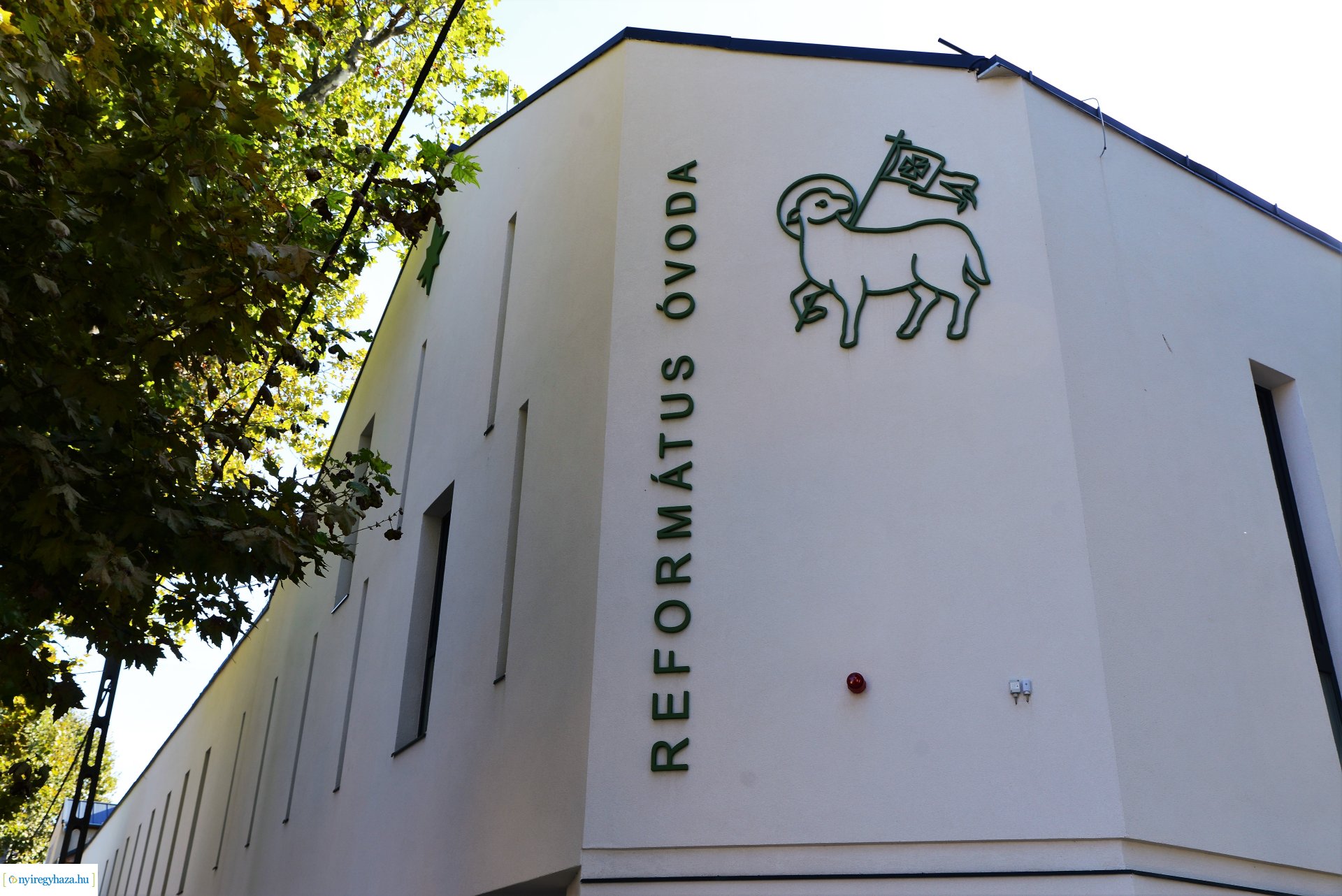 Református óvoda átadó ünnepsége a Kiss Ernő utcán