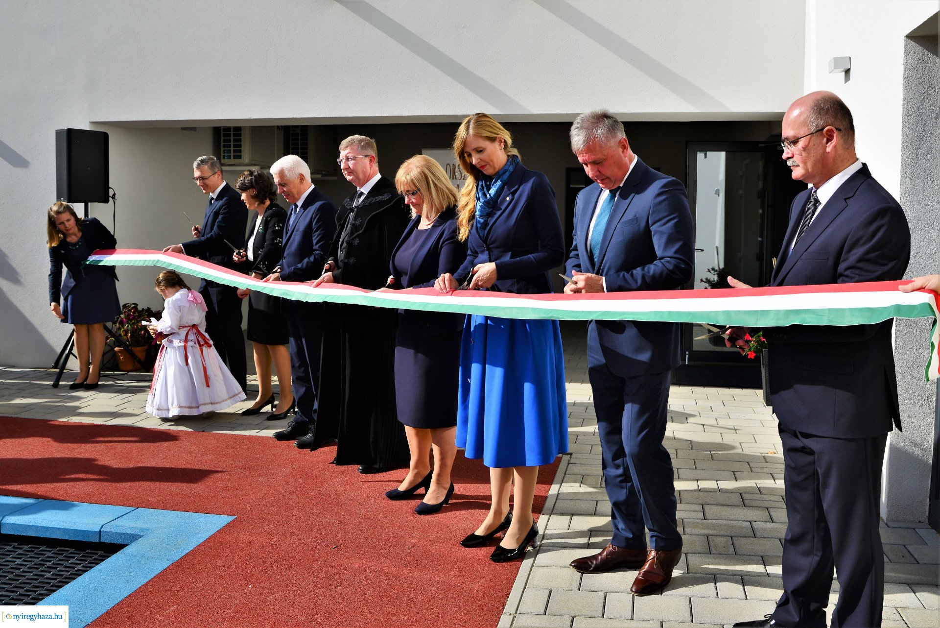 Református óvoda átadó ünnepsége a Kiss Ernő utcán