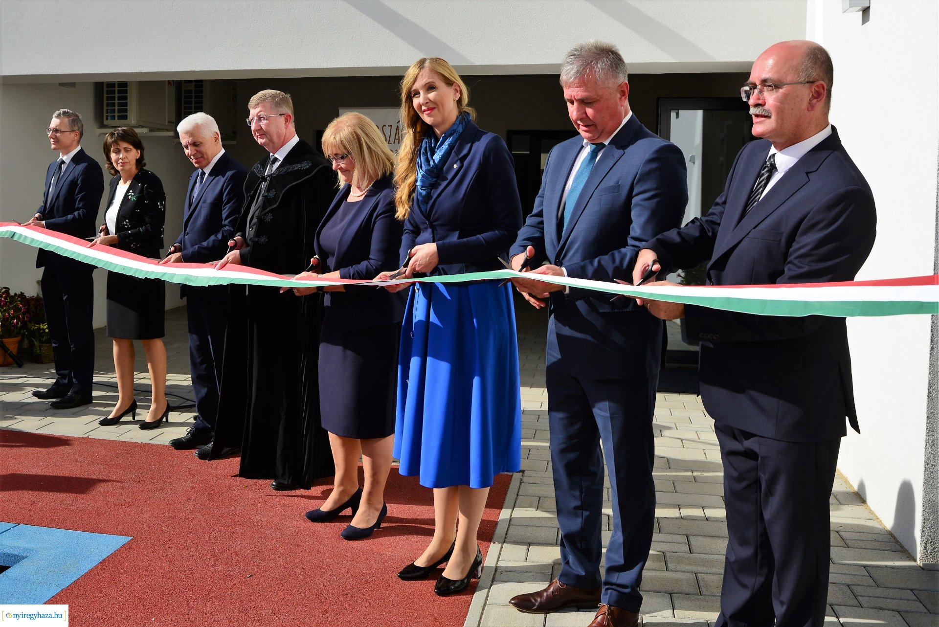 Református óvoda átadó ünnepsége a Kiss Ernő utcán