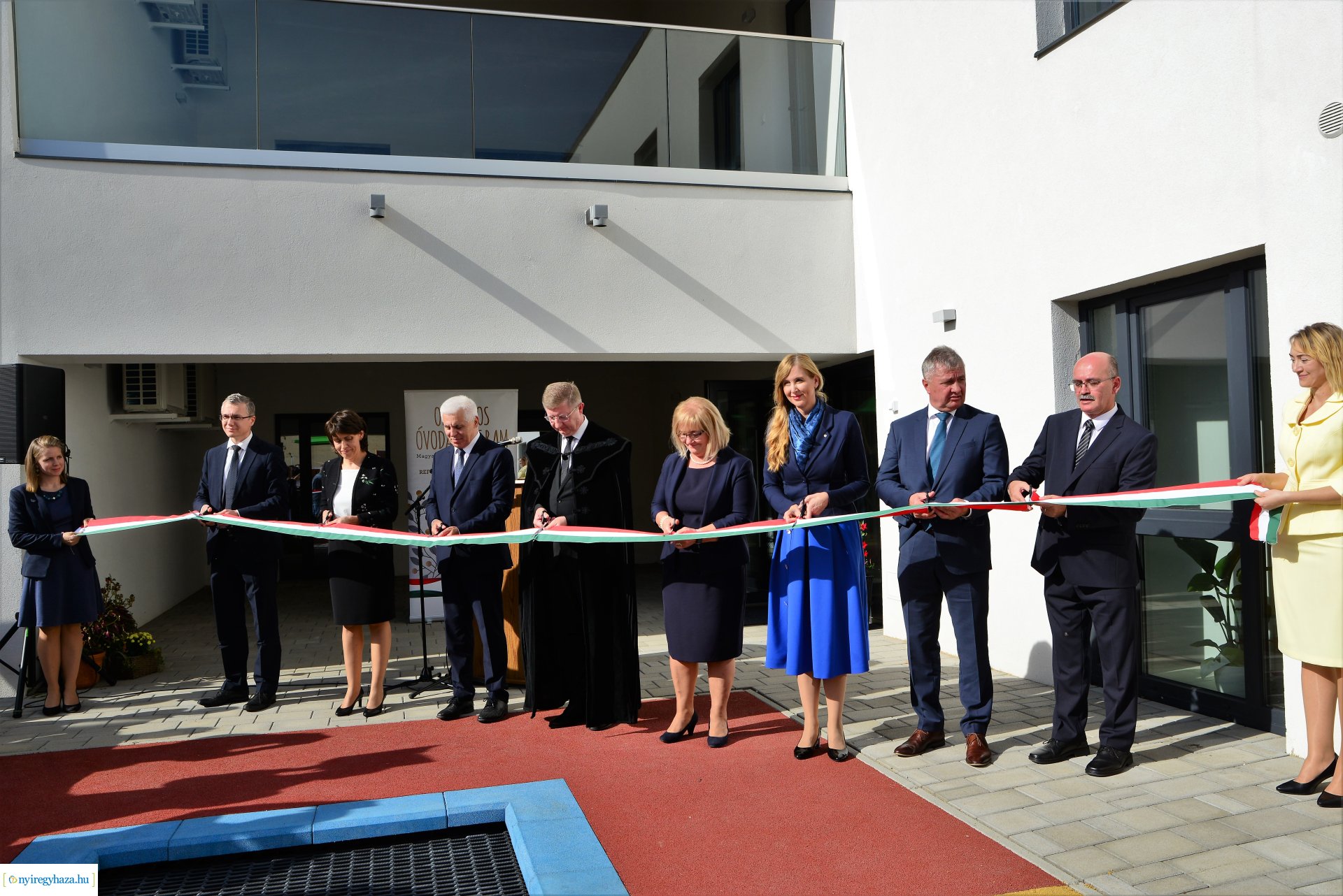 Református óvoda átadó ünnepsége a Kiss Ernő utcán