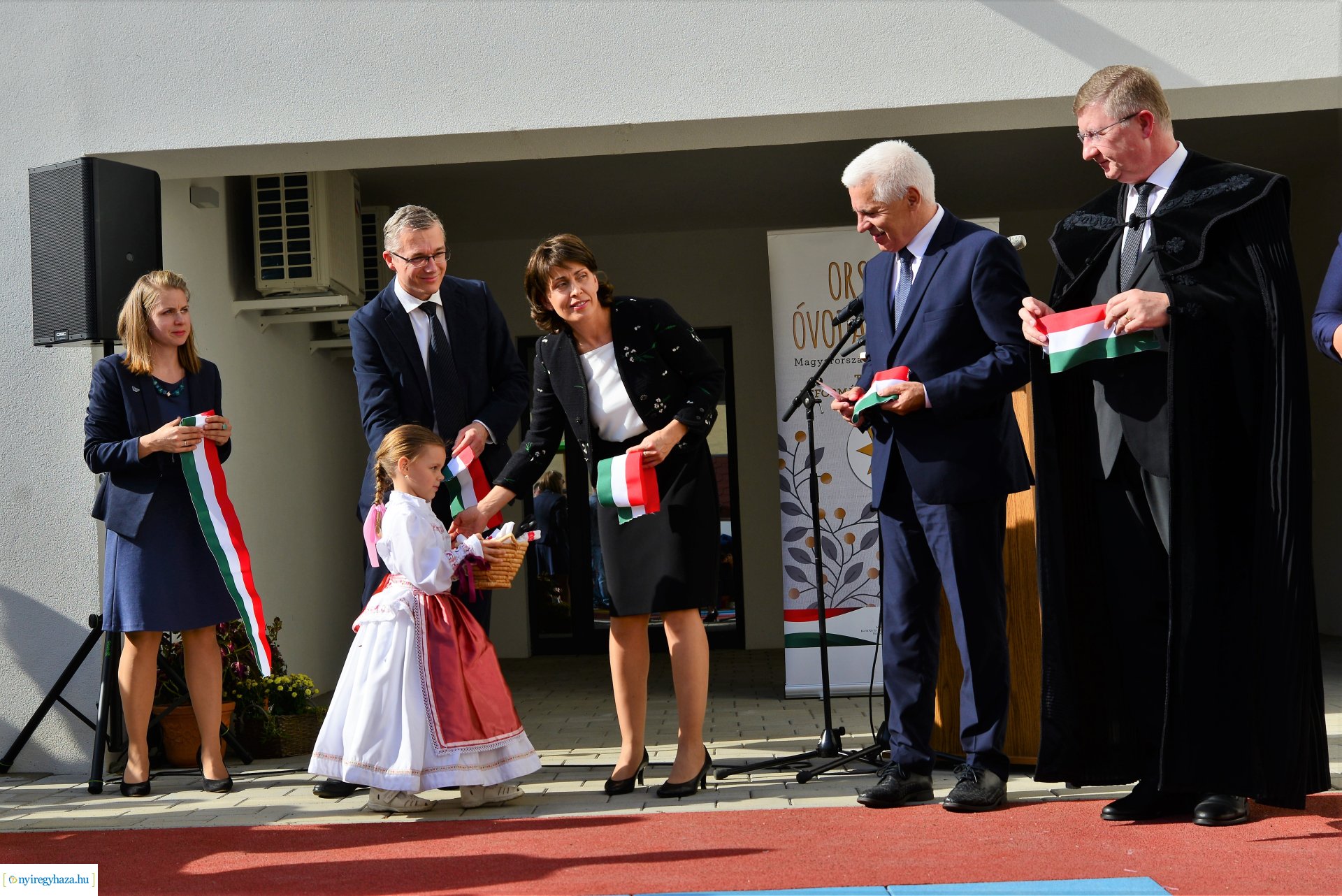 Református óvoda átadó ünnepsége a Kiss Ernő utcán