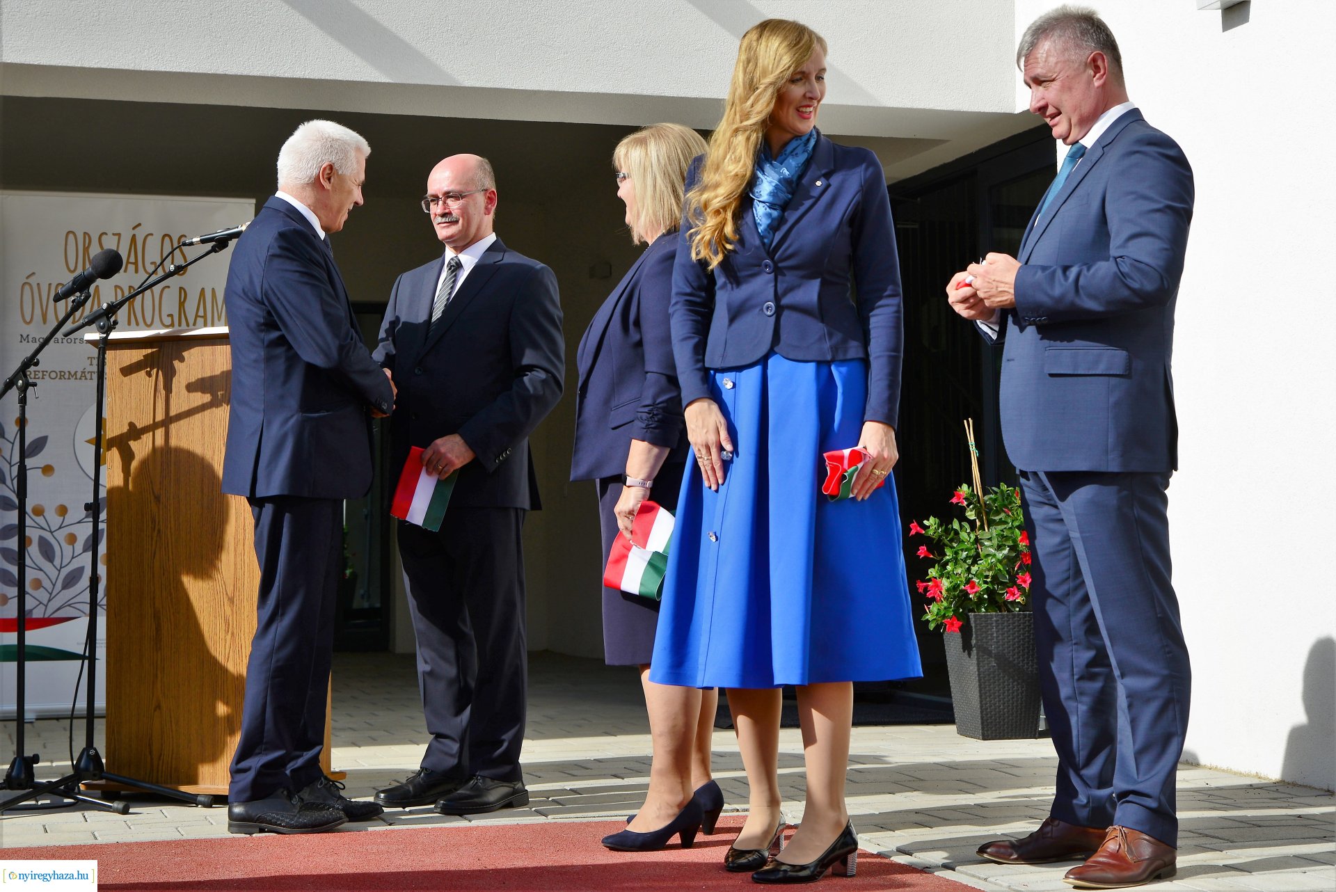 Református óvoda átadó ünnepsége a Kiss Ernő utcán