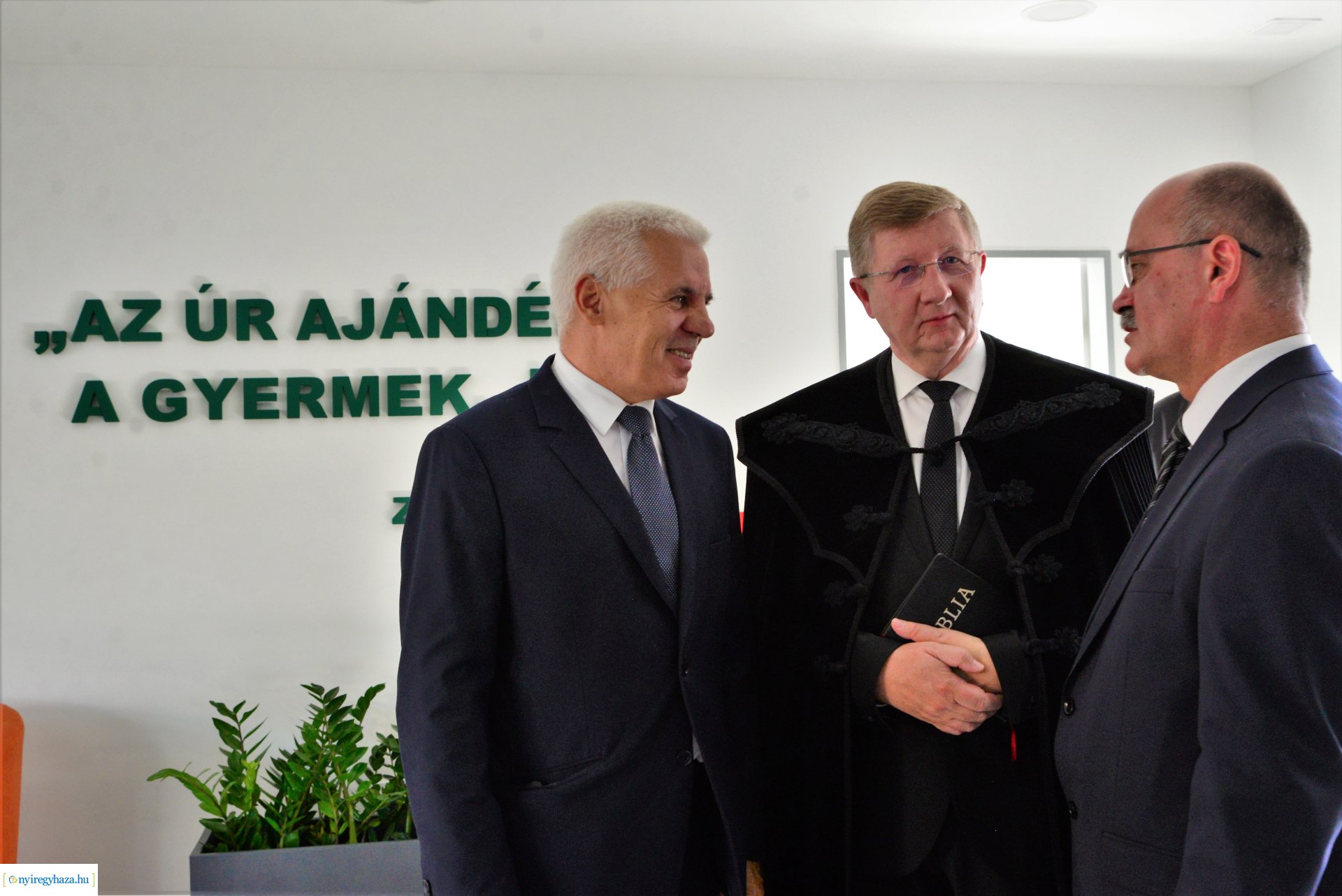 Református óvoda átadó ünnepsége a Kiss Ernő utcán