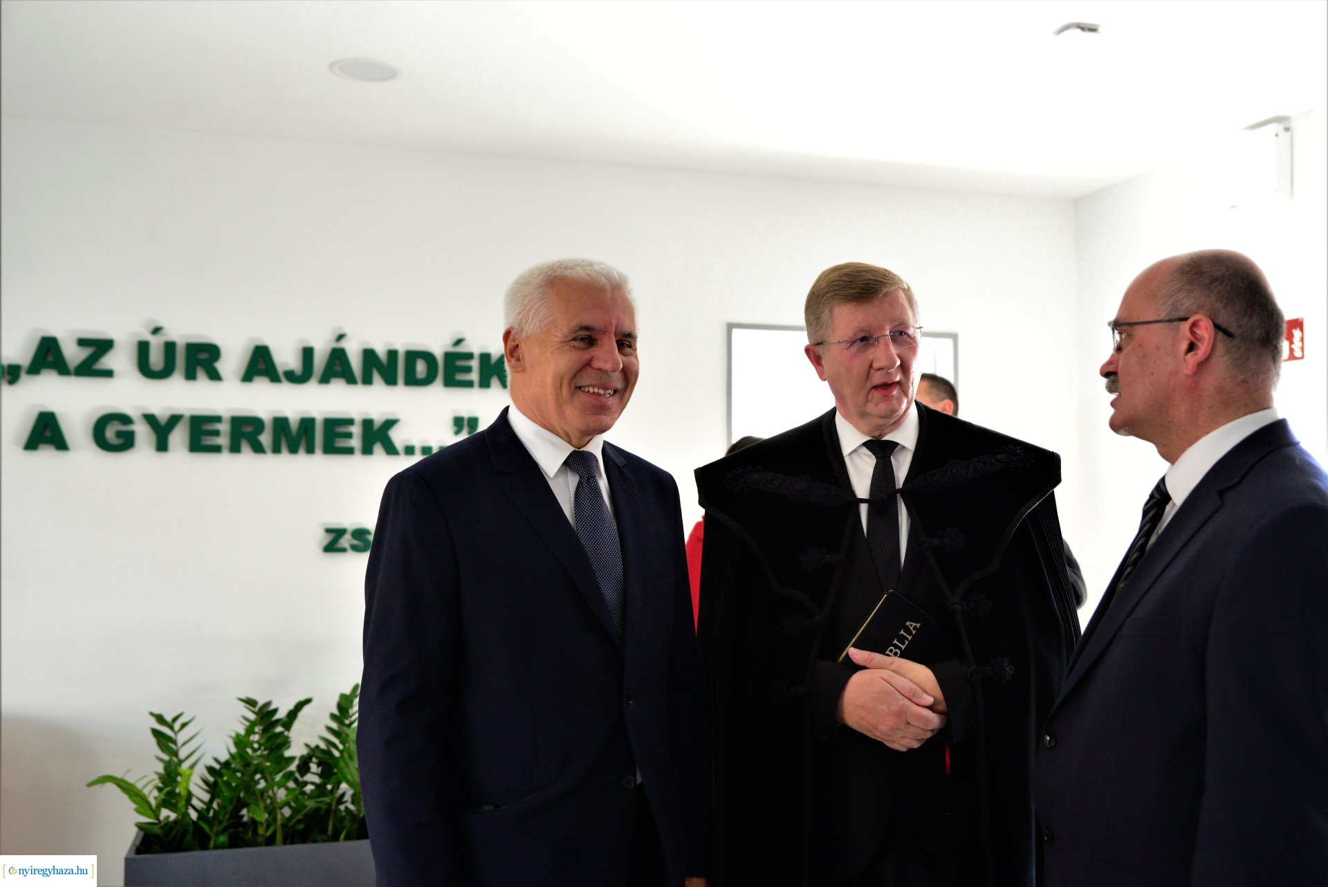 Református óvoda átadó ünnepsége a Kiss Ernő utcán