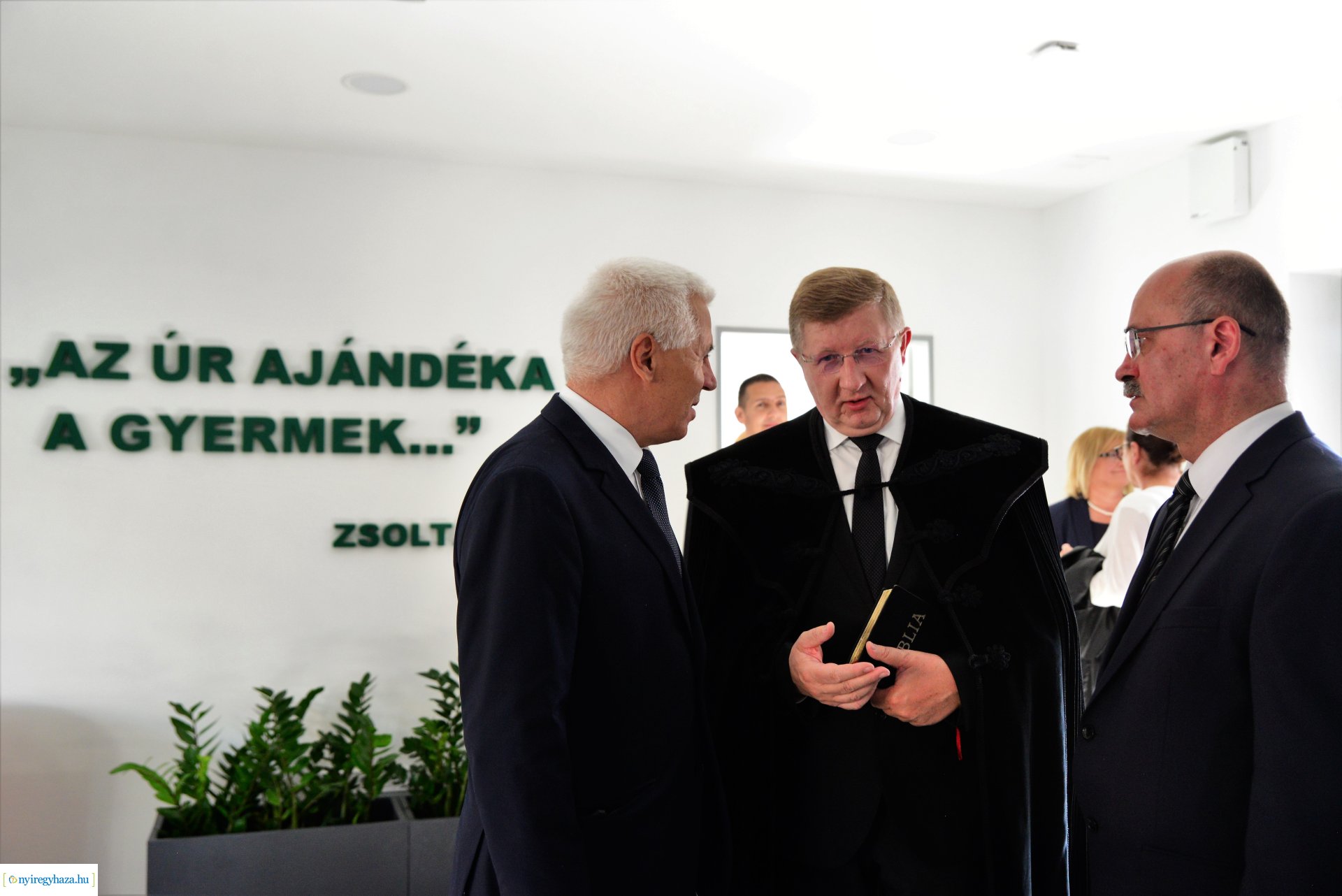 Református óvoda átadó ünnepsége a Kiss Ernő utcán