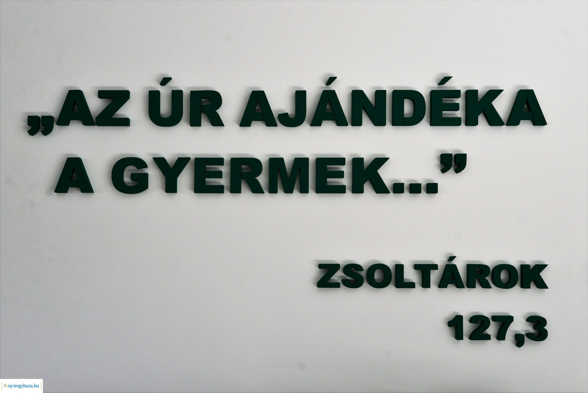 Református óvoda átadó ünnepsége a Kiss Ernő utcán