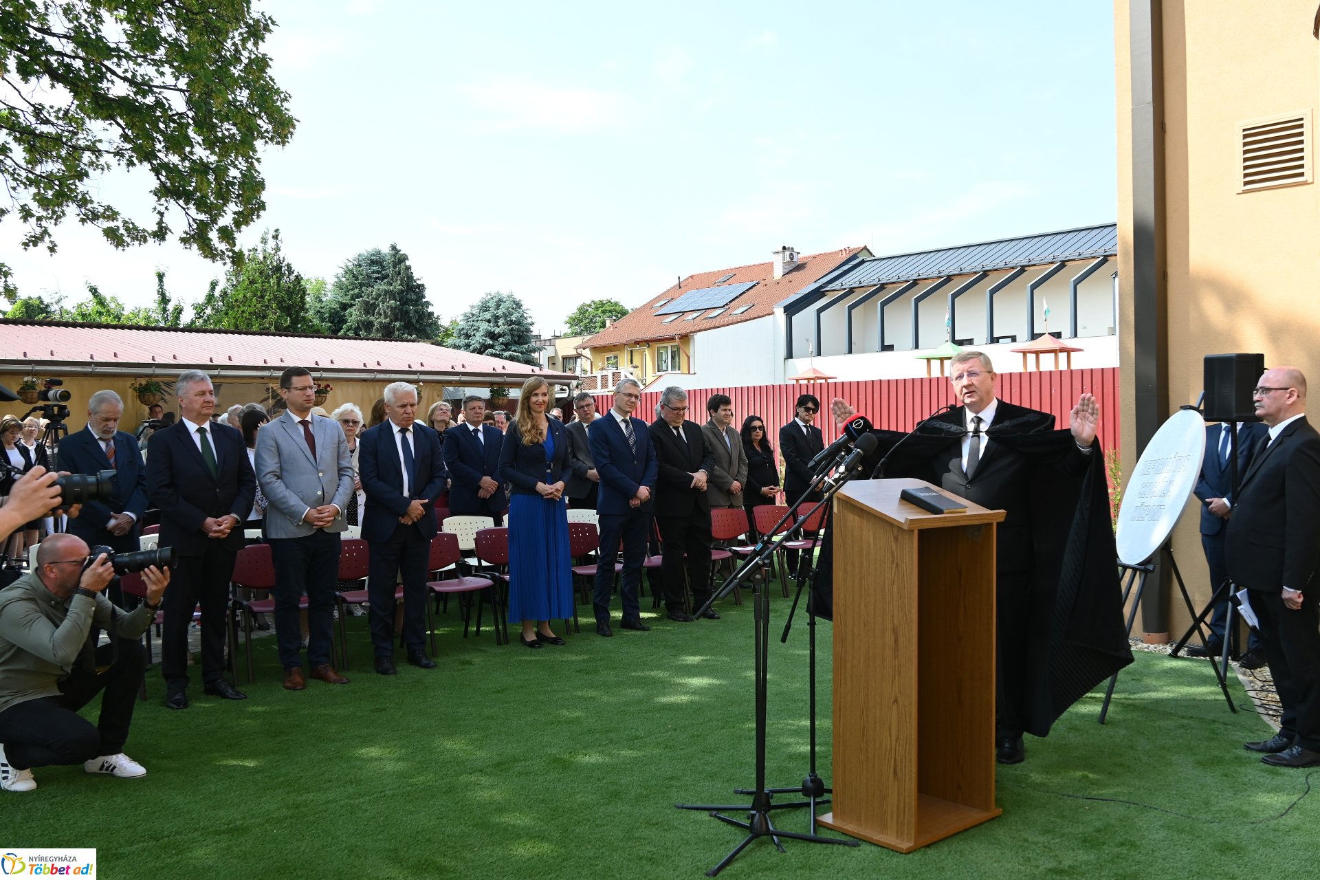 Református Szociális Központ  átadás