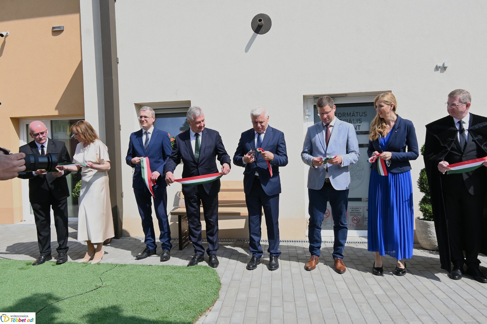 Református Szociális Központ  átadás