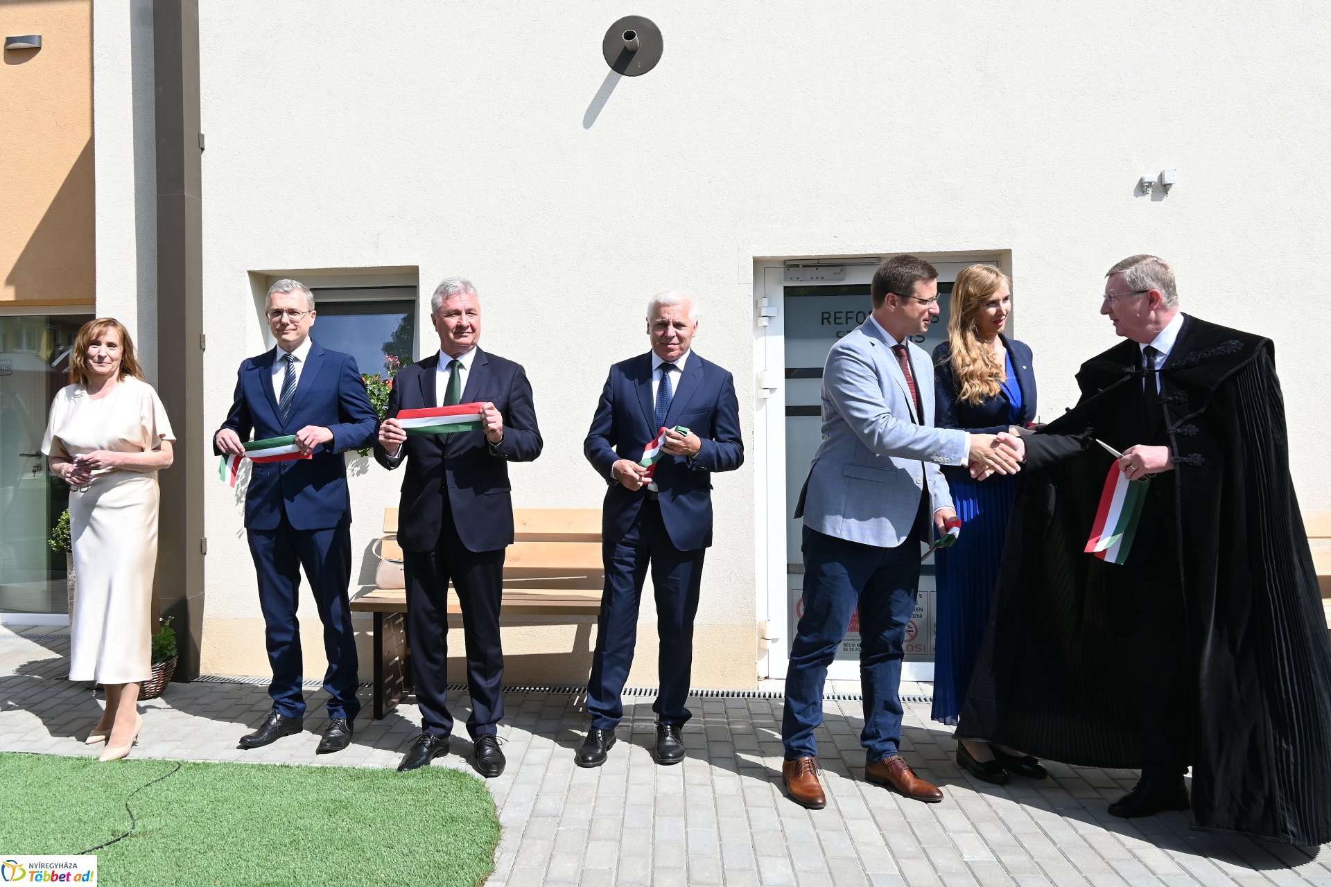 Református Szociális Központ  átadás