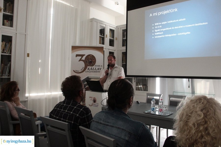 Régészeti előadás a Kállay Házban