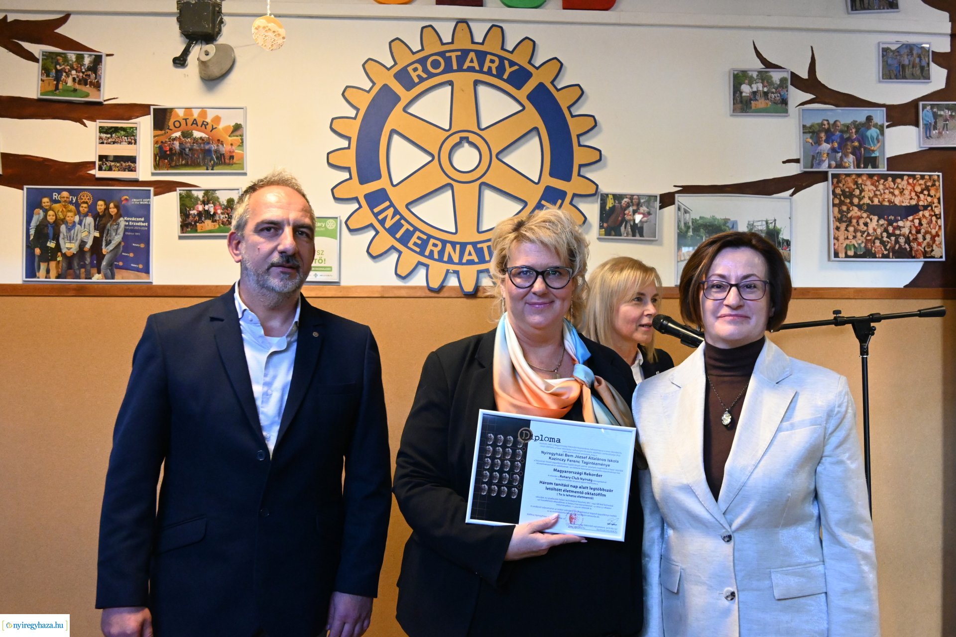 Rekordkísérlet eredményhirdetés a Kazinczy Tagintézményben