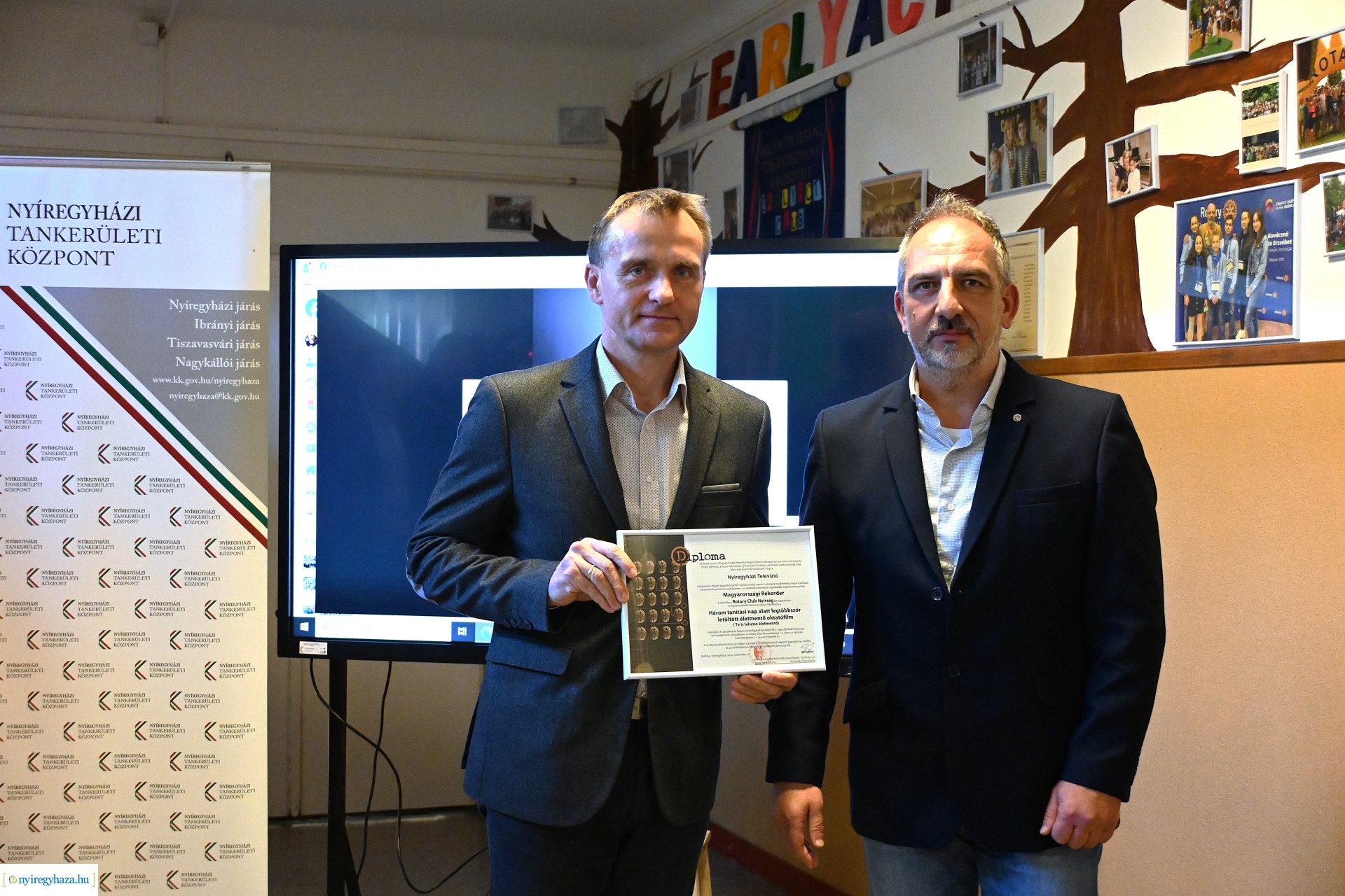 Rekordkísérlet eredményhirdetés a Kazinczy Tagintézményben