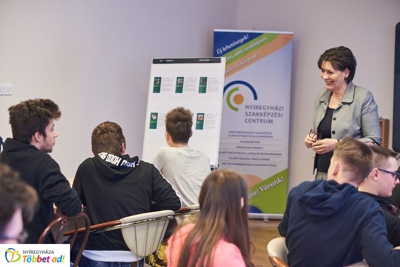 Rendhagyó tanóra a Nyíregyházi Szakképzési Centrumban