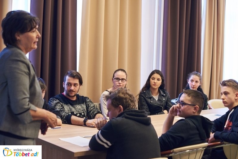 Rendhagyó tanóra a Nyíregyházi Szakképzési Centrumban
