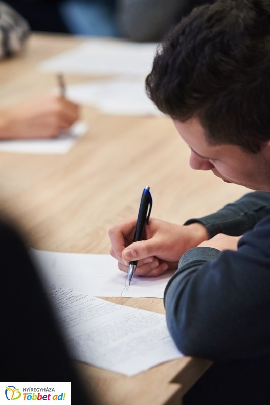 Rendhagyó tanóra a Nyíregyházi Szakképzési Centrumban