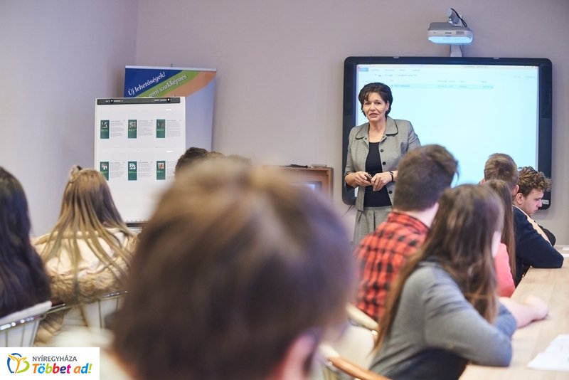 Rendhagyó tanóra a Nyíregyházi Szakképzési Centrumban